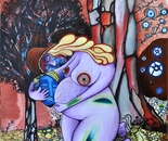 Extinction is forever no help coming Painting