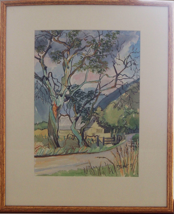 Pruniers au hameau des Paroirs, Veynes, Hautes-Alpes by Fabienne BLANC