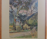 Pruniers au hameau des Paroirs, Veynes, Hautes-Alpes