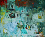  Zalayet Nessim, Acrylic on canvas, 65 by 73 cm