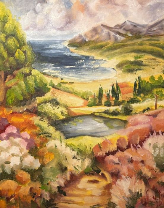  Alisa Cherkun Drukman,  Oil on canvas, 50 by 40 cm