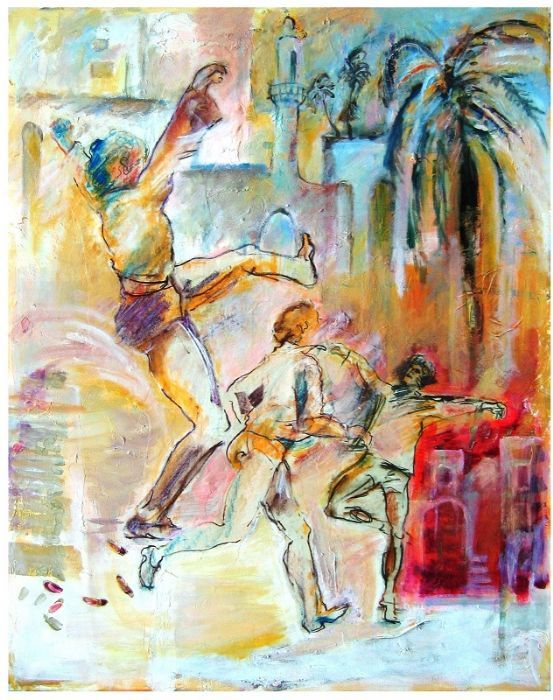 Miriam Sigal- Derlich, Acrylic on canvas, 90 by 70 cm