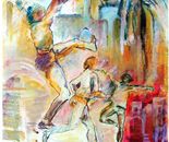 Miriam Sigal- Derlich, Acrylic on canvas, 90 by 70 cm