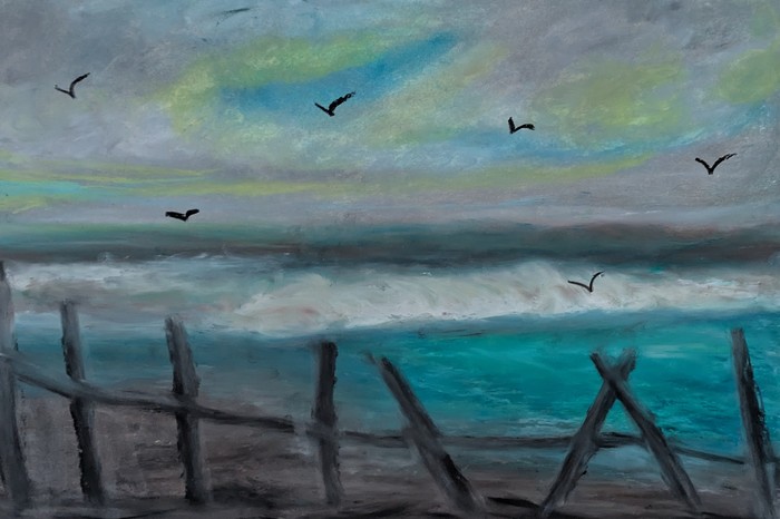 Where the Tide Leaves Traces  by Laura Bernardeschi Nelson