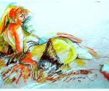 Miriam Sigal- Derlich, Dry pastel on paper, 42 by 61 cm