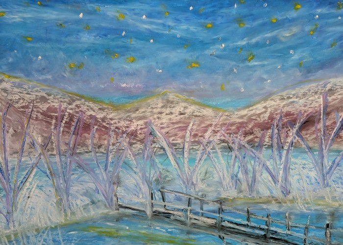 A Walk in Wintertime byLaura Bernardeschi Nelson 