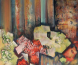  Zalayet Nessim, Acrylic on canvas, 60 by 60 cm