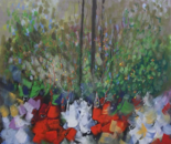 Zalayet Nessim, Acrylic on canvas, 73 by 81 cm