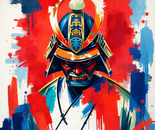 “Warrior of Crimson Resolve”