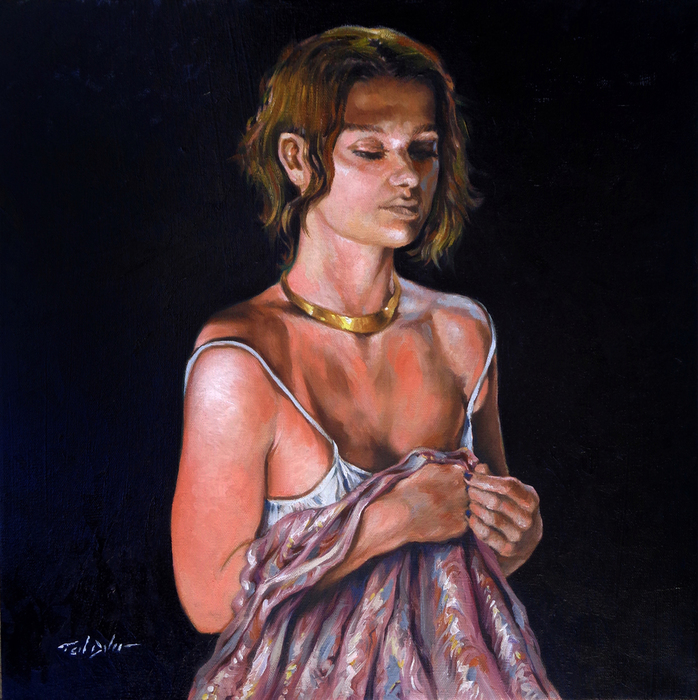 Goldennecklace by Tal Dvir