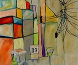 Slama shmuel, Oil on canvas, 128 by 100 cm