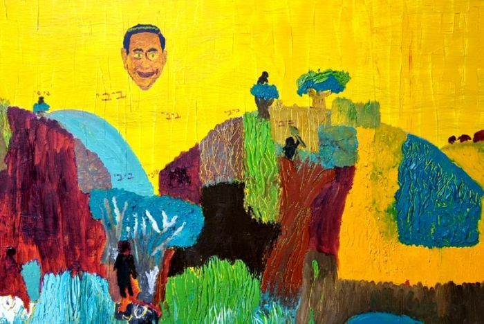 Alex Zavitan - Oil on canvas, 70 by 100 cm