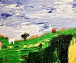 Alex Zavitan - Oil on canvas, 50 by 70 cm