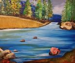 Alex Zavitan - Oil on canvas, 30 by 40 cm