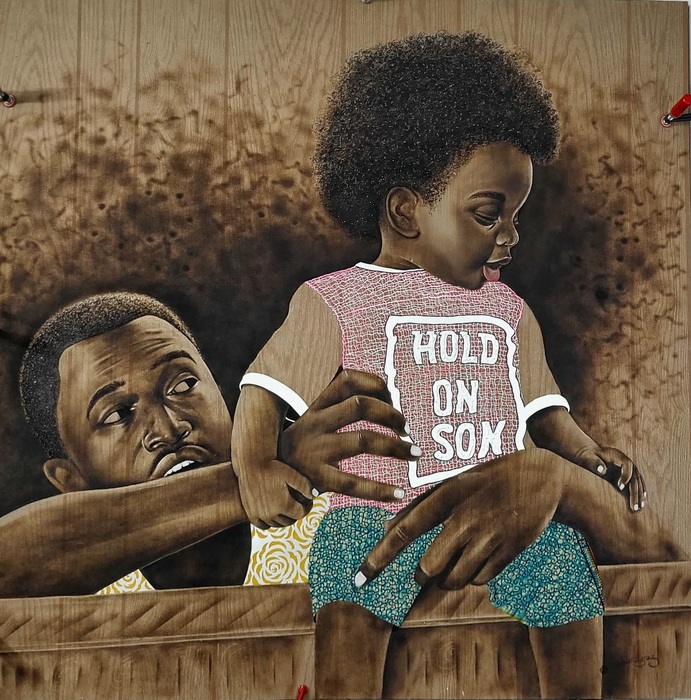 Hold on son