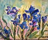 Elena Makonovitsky, Acrylic on canvas, 40 by 50 cm