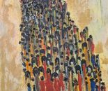 Sarah Brin, Acrylic on canvas, 60 by 40 cm