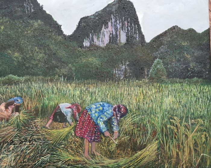 Sarah Brin, Oil on canvas, 40 by 50 cm