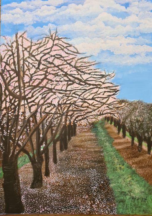 Sarah Brin, Acrylic on canvas, 70 by 50 cm by Yotzrim-Israeli Art Gallery