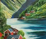 Sarah Brin, Acrylic on canvas, 70 by 50 cm