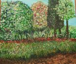 Sarah Brin, Acrylic on canvas, 40 by 40 cm