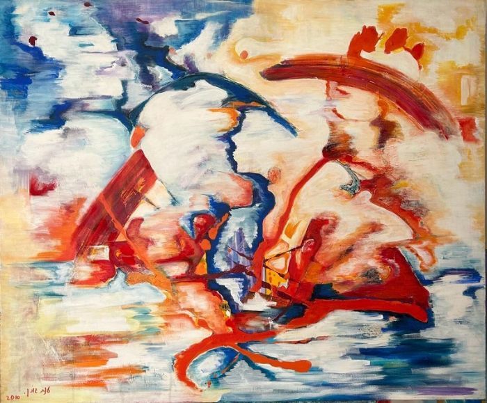 Anat Tarshish Gonen - Acrilyc on canvas, 100 by 120 cm by Yotzrim-Israeli Art Gallery
