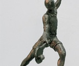  Daniel Baharier,  Bronze statue, H. 26 cm