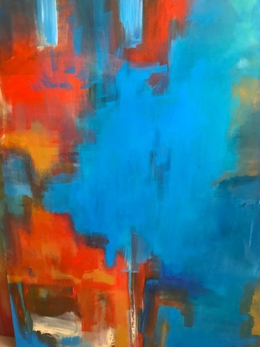Anat Tarshish Gonen - Acrilyc on canvas, 120 by 80 cm by Yotzrim-Israeli Art Gallery