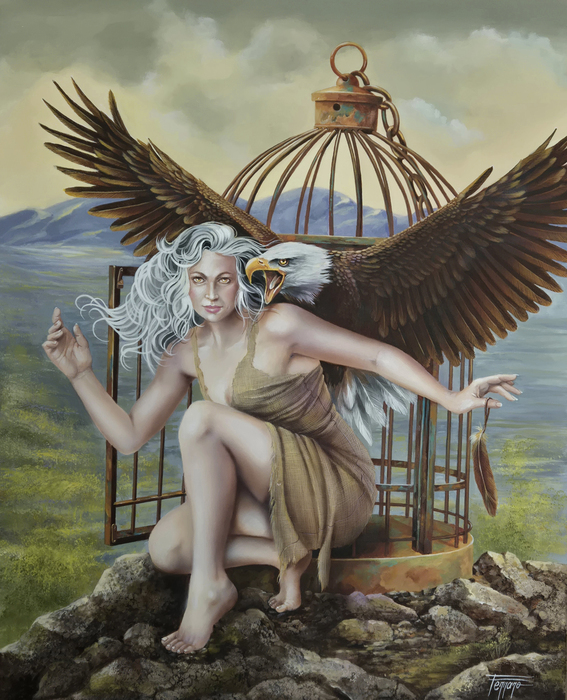 I am freedom by Margaret Levin (aka Ferraro)