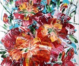 Three Peonies