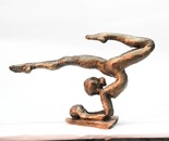 Daniel Baharier,  Bronze statue, H. 19 cm