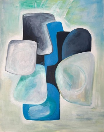 Anat Tarshish Gonen - Acrilyc on canvas, 140 by 110 cm.(without a frame) by Yotzrim-Israeli Art Gallery