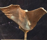 Daniel Baharier,  Bronze statue, H. 25 cm