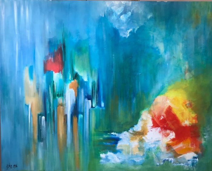 Anat Tarshish Gonen - Acrilyc on canvas, 80 by 100 cm