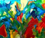 Anat Tarshish Gonen - Acrilyc on canvas, 100 by 120 cm