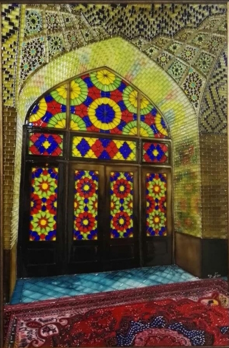 Nasir al-Mulk Mosque, Shiraz by Sahar Haghanegi