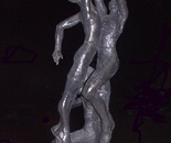 Daniel Baharier,  Bronze statue, H. 133 cm