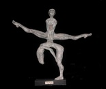 Daniel Baharier,  Bronze statue, H. 88 cm