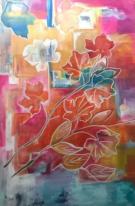Anat Tarshish Gonen - Acrilyc on canvas, 90 by 60 cm