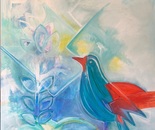 Anat Tarshish Gonen - Acrilyc on canvas, 100 by 100 cm