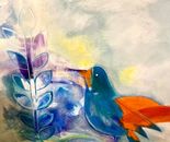 Anat Tarshish Gonen - Acrilyc on canvas, 100 by 100 cm