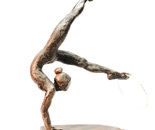 Daniel Baharier,  Bronze statue, H. 26.5 cm