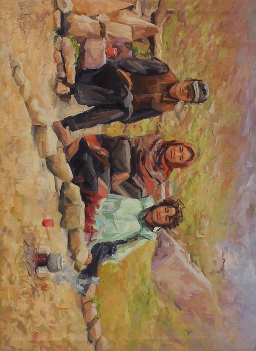 Children of the mountain  by Naser