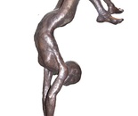  Daniel Baharier,  Bronze statue, H. 70 cm