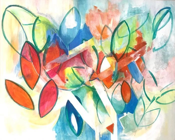 Anat Tarshish Gonen - Acrilyc on canvas, 100 by 120 by Yotzrim-Israeli Art Gallery