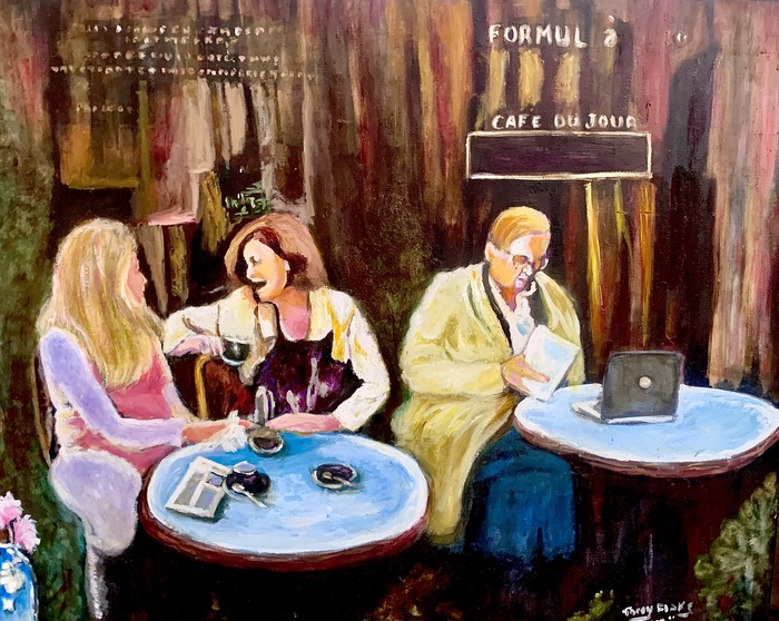 Cafe Paris by Anthony Flake