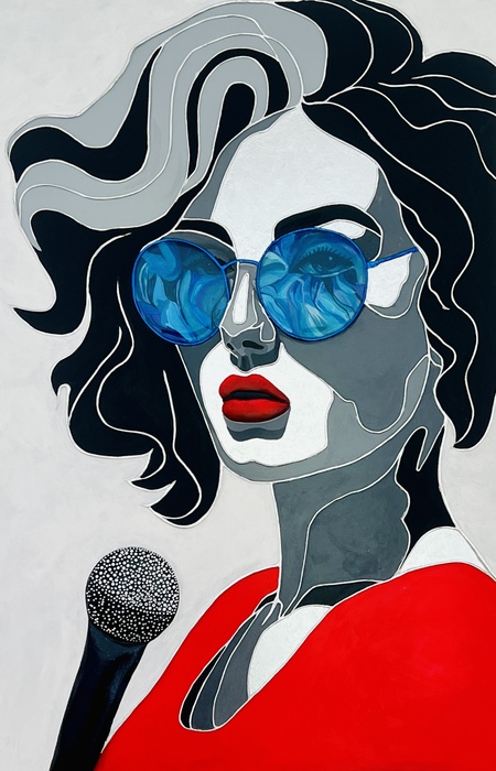 Lady in Red by Lana Ritter