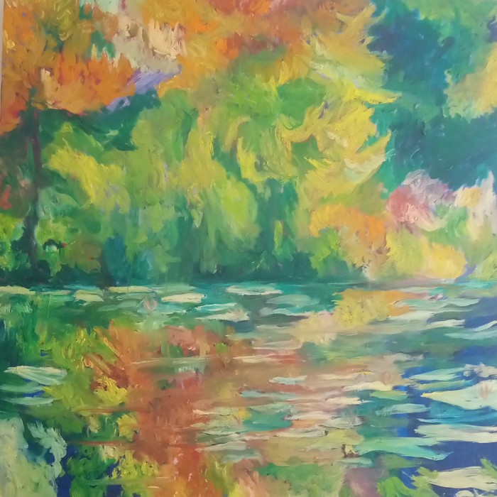 Abstraction of The Waterlillies