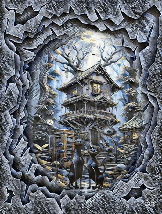 Cat House by RAZZ M'TAZZ