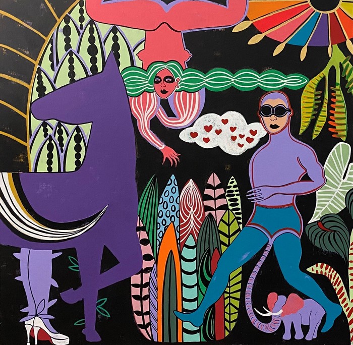 Journey into the jungle by Diana Rosa
